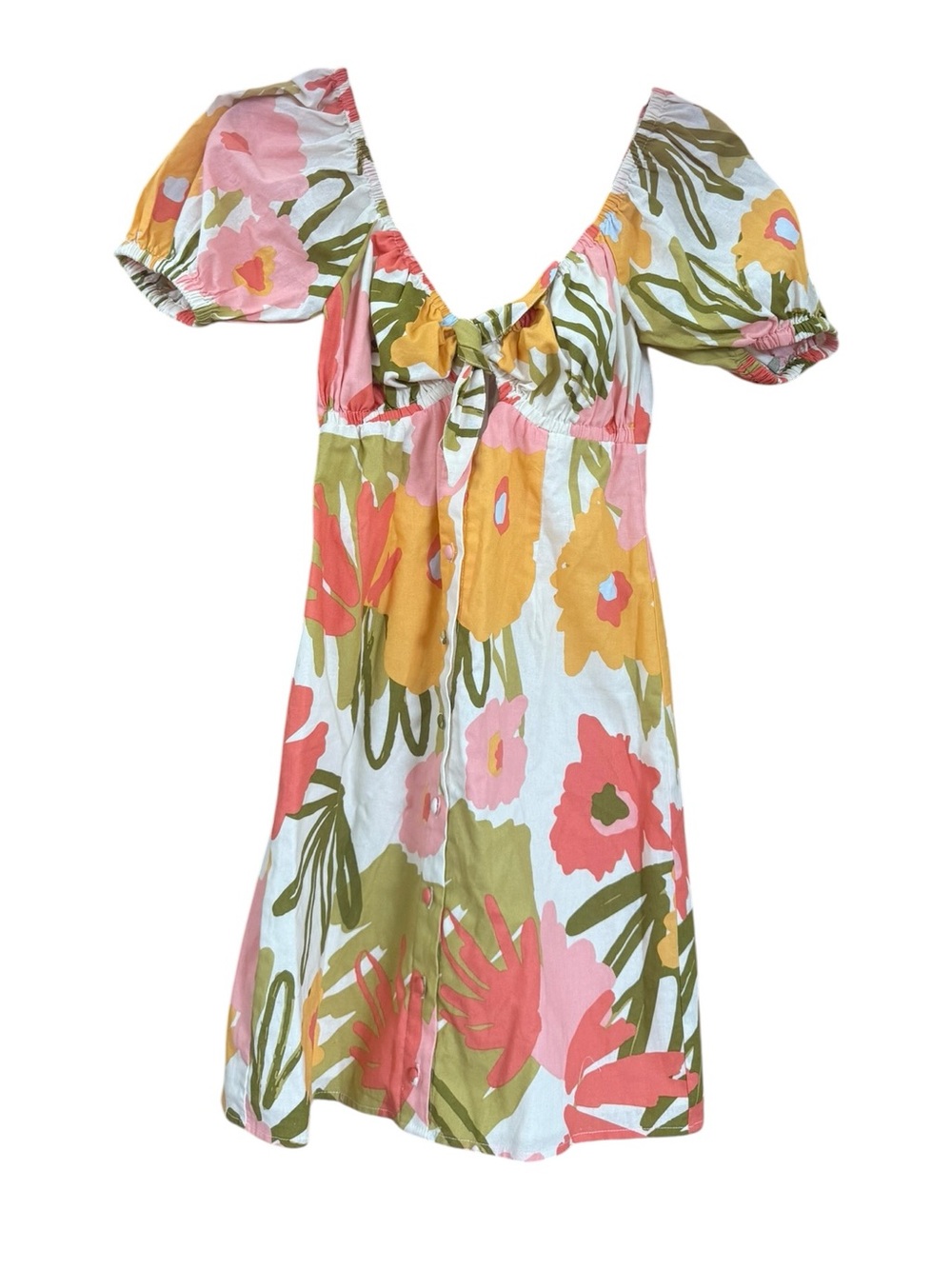 Sabo floral keyhole dress, NWT, s - Picture 1 of 10